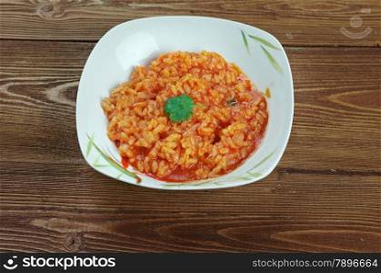 Italian Roasted Tomato Risotto - Risotto al pomodoro