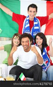 italian soccer supporters