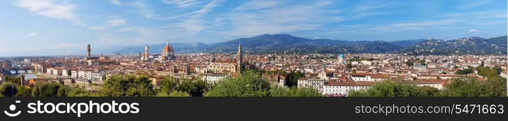 Italy. Florence. Panorama