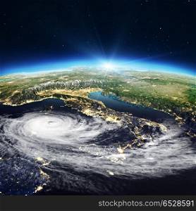 Italy map cyclone. 3d rendering. Italy map cyclone. Elements of this image furnished by NASA. 3d rendering. Italy map cyclone. 3d rendering