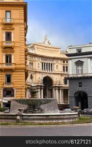 Italy. Naples. Gallery Umberto- century public gallery