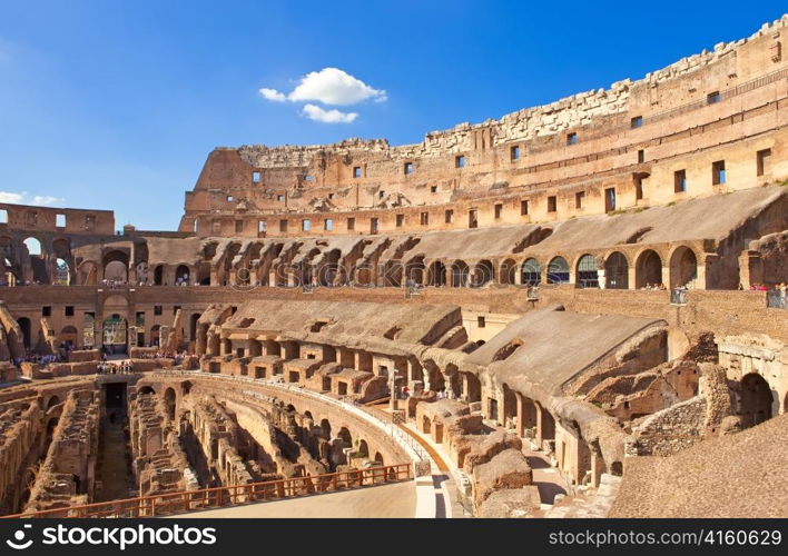 Italy. Rome. The ancient Collosseo