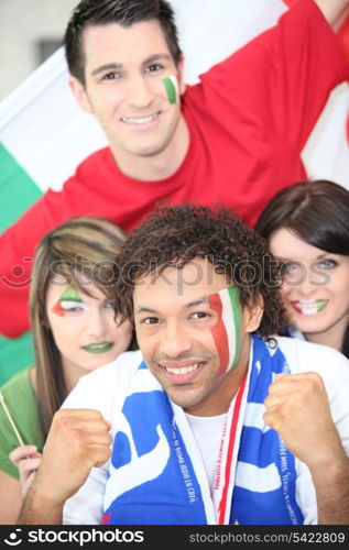 Italy supporters