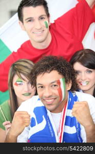 Italy supporters