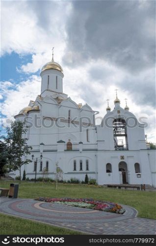 Ivanovo, Ivanovo region, Russia - 03.07.2019: The Church of the Life-Giving Trinity.