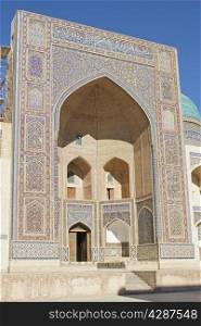 Iwan of Madrassa Miri Arab, Bukhara, Uzbekistan