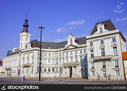 Jablonowskich Palace in Warsaw, Poland.