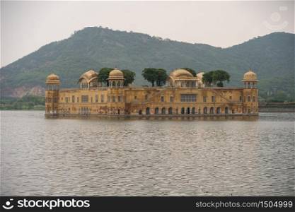 Jal Mahal and Man Sagar Lake in Jaipur, Rajasthan, India