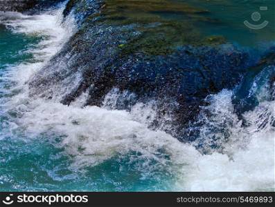 Jamaica. Dunn&rsquo;s River waterfalls.