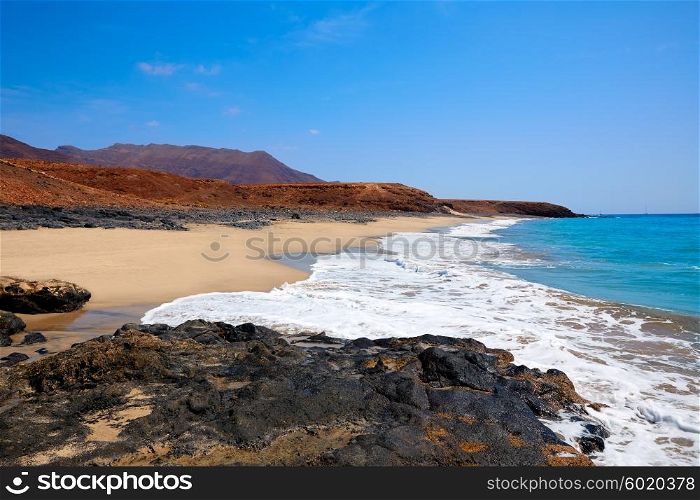 Jandia Beach Fuerteventura at Canary Islands of Spain