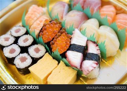 Japanese Bento sushi