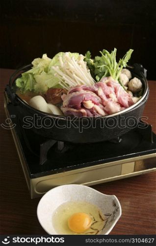 Japanese chicken stew