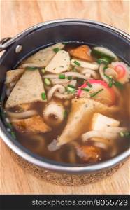 Japanese Cuisine Miso Soup Udon