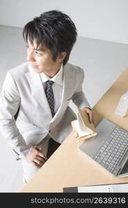 Japanese office worker