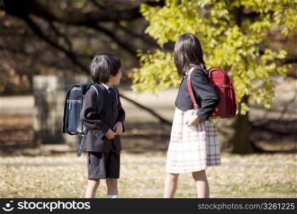 Japanese primary schoolchild