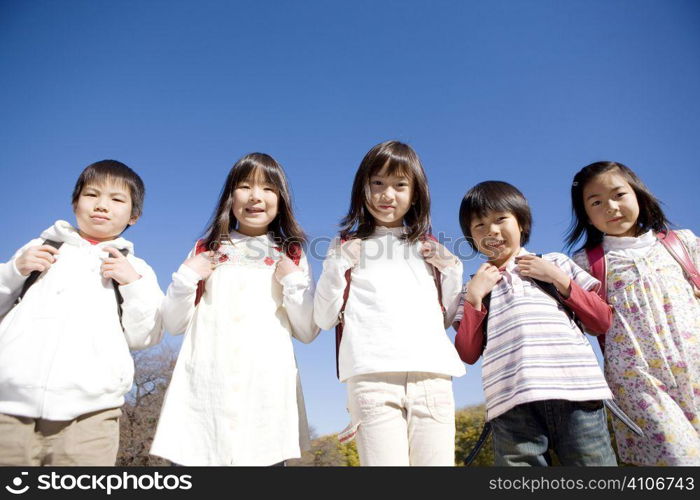 Japanese primary schoolchild