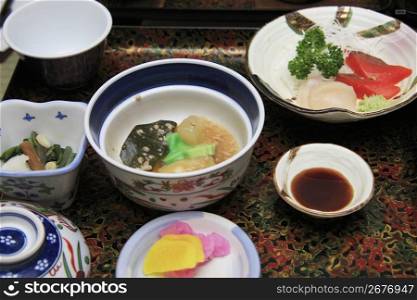 Japanese-style hotel dish