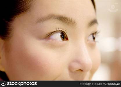 Japanese woman&acute;s eyes