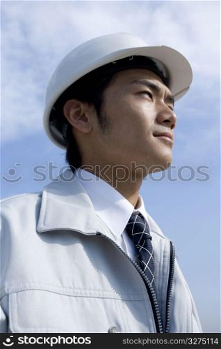 Japanese worker