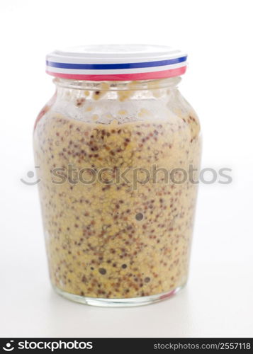 Jar of Dijon Grain Mustard