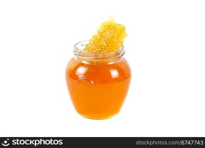 jar of organic honey