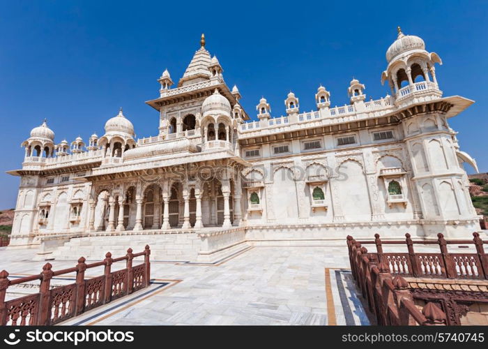 Jaswant Thada mausoleum in Jodhpur, Rajasthan, India