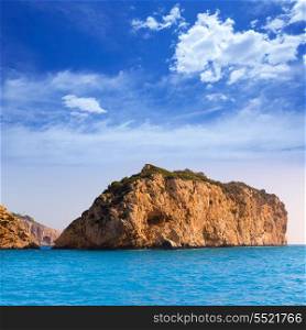 Javea Isla del Descubridor Xabia in Mediterranean Alicante at Spain