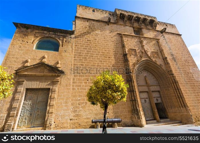 Javea Xabia Sant Bertomeu church in Alicante Spain