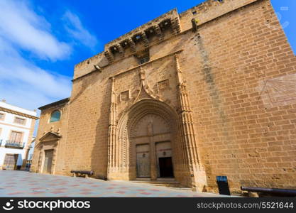 Javea Xabia Sant Bertomeu church in Alicante Spain