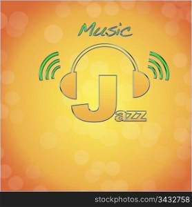 Jazz, music logo.