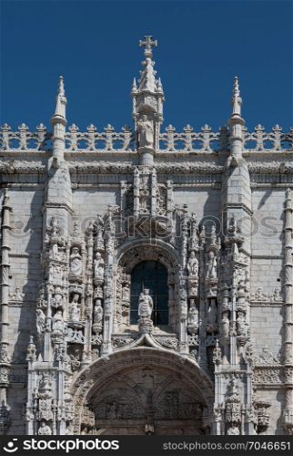 Jeronimos Monastery in Belem, UNESCO World Heritage Site, Lisbon - Portugal