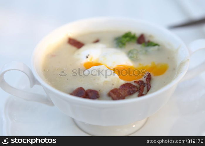 Jerusalem Artichoke Soup