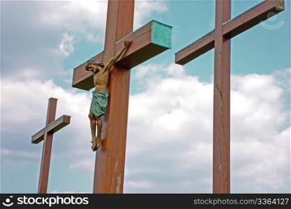 Jesus Christ crucified symbol of God&rsquo;s eternal love