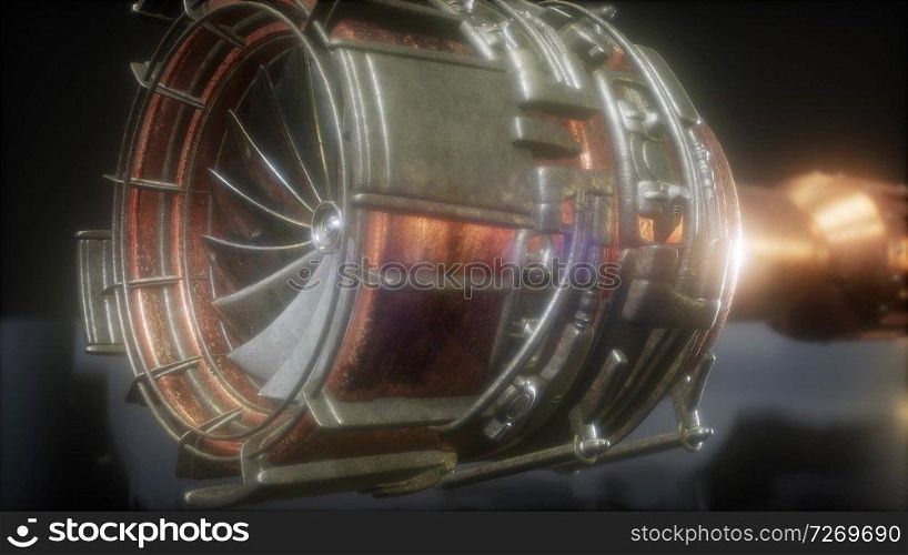 jet engine turbine parts