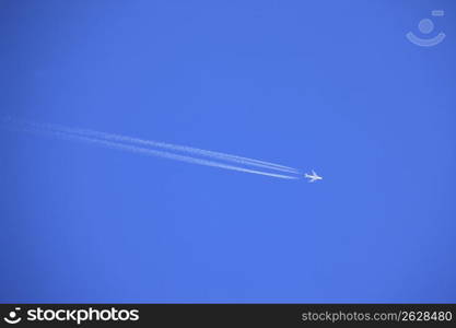 Jet stream,Vapor trail,Contrail