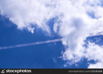 Jet stream,Vapor trail,Contrail