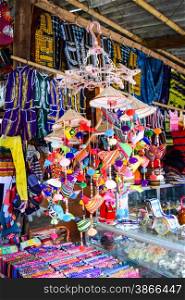 Jewelry at market in Ban Lac, the tourist capital of Mai Chau, Viet Nam