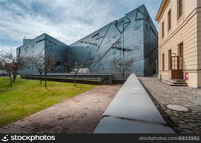 Jewish Museum in Berlin Germany.