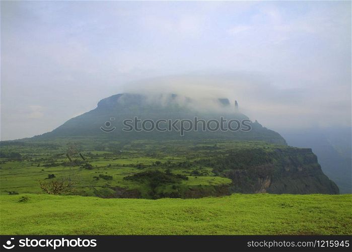 Jivdhan hill fortress, Junnar, Maharashtra, India