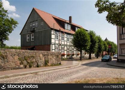 Joachimsthal, Barnim, Brandenburg, Germany - old schoolhouse