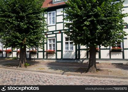 Joachimsthal, Barnim, Brandenburg, Germany - old schoolhouse