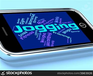 Jogging Word Meaning Run Running And Words