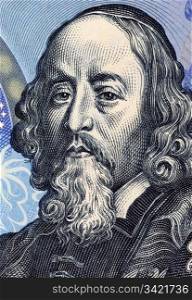 John Amos Comenius (1592-1670) on 20 Korun 1988 Banknote from Czechoslovakia. Czech teacher, educator and writer.
