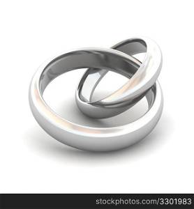 Jointed wedding rings