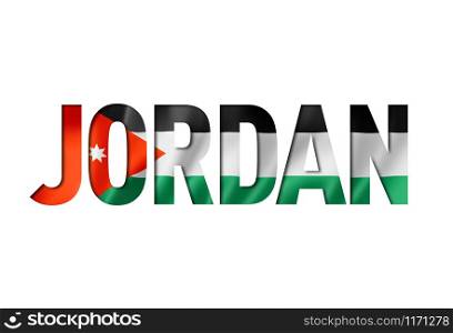 jordanian flag text font. jordan symbol background. jordanian flag text font