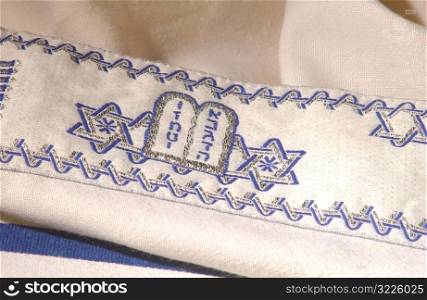 Judaica Symbols - Prayer Shawl