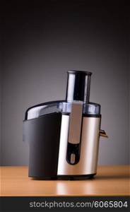 Juice extractor in kitchenware concept