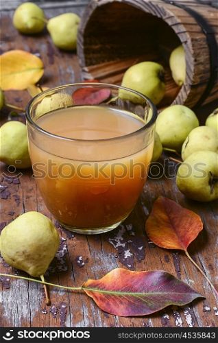 Juice with pear