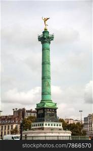 July column at Place de la Bastille in Paris
