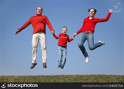 jumping spring family